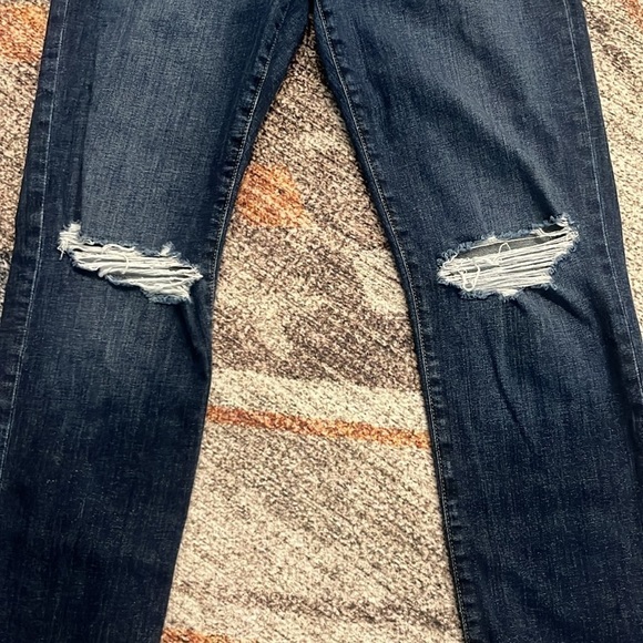 Joe's Jeans Distressed Straight Ankle Jeans in Alhambra - Size 29 - Picture 5 of 10